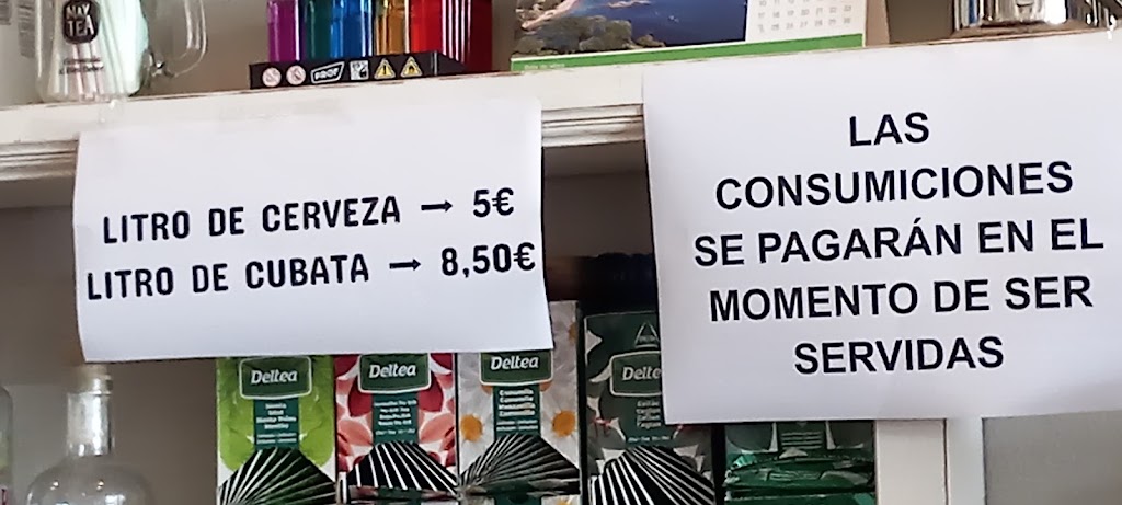 O Trompeta Bar — Carta