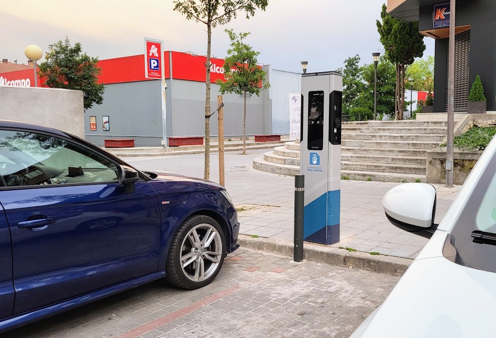 Estacion de carga de vehiculos electricos