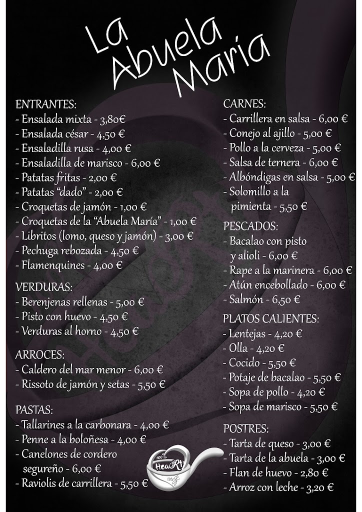 La Abuela Maria — Carta