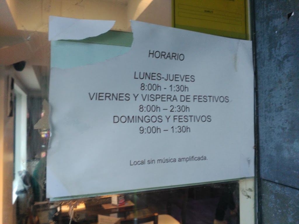 Cafeteria Romo's — Carta