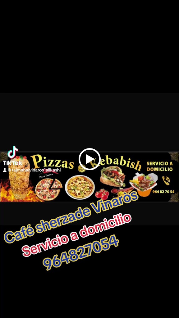 Cafe Sherezade Kebab Vinaros — Carta