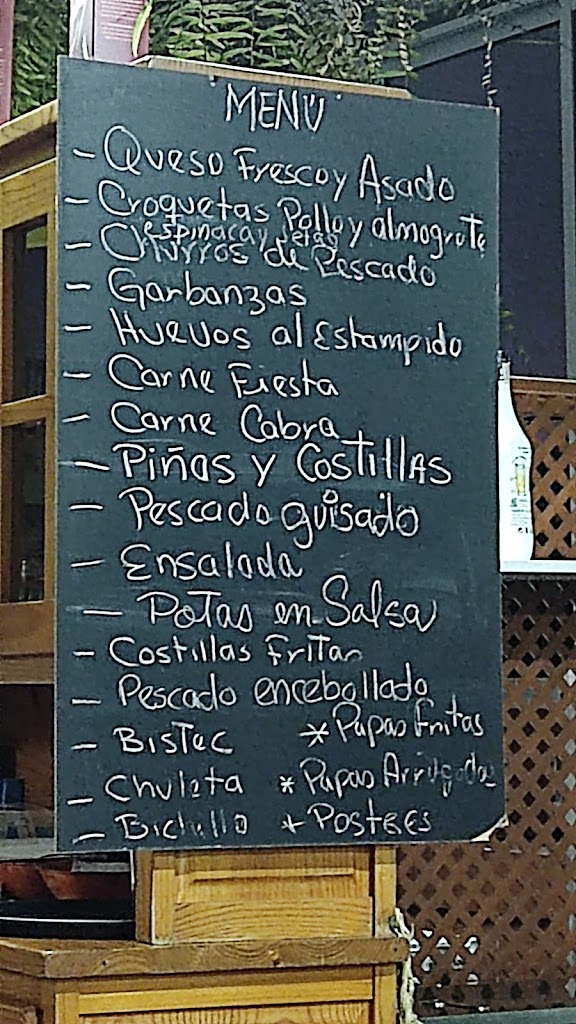 Guachinche Eras del Marques — Carta