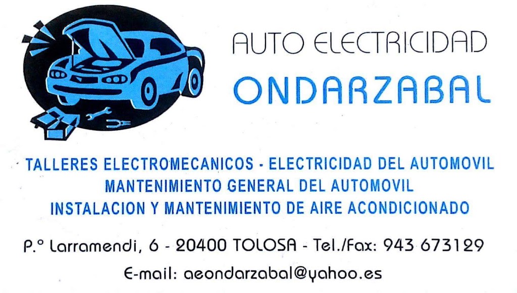 Autoelectricidad Ondarzabal — Del propietario