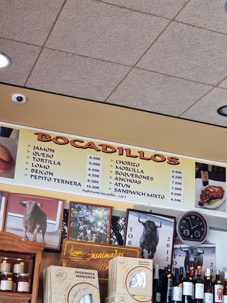 MESON DEL JAMON Castulo. — Carta