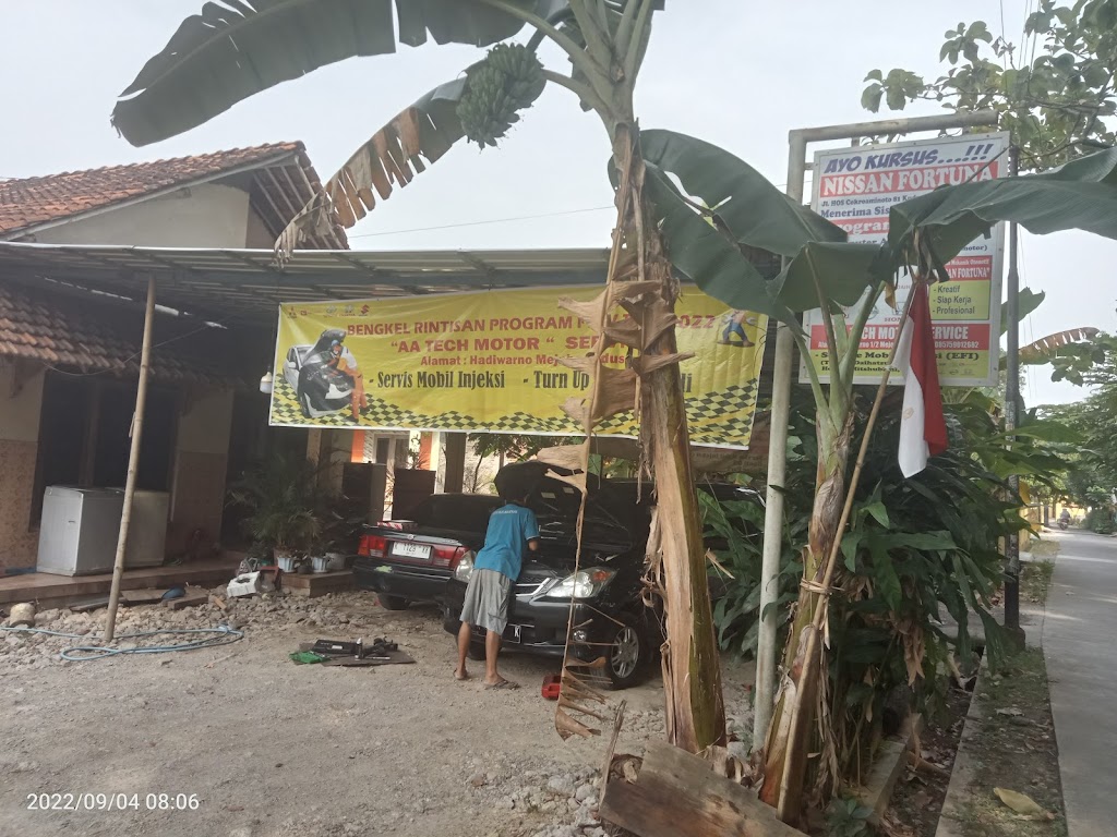 Bengkel mobil "AA TECH MOTOR" dan Bengkel Alat Berat