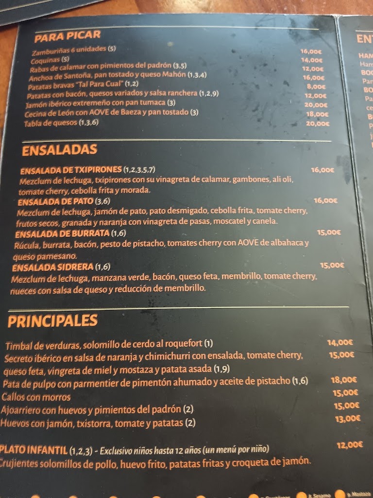 Tal para Cual — Carta