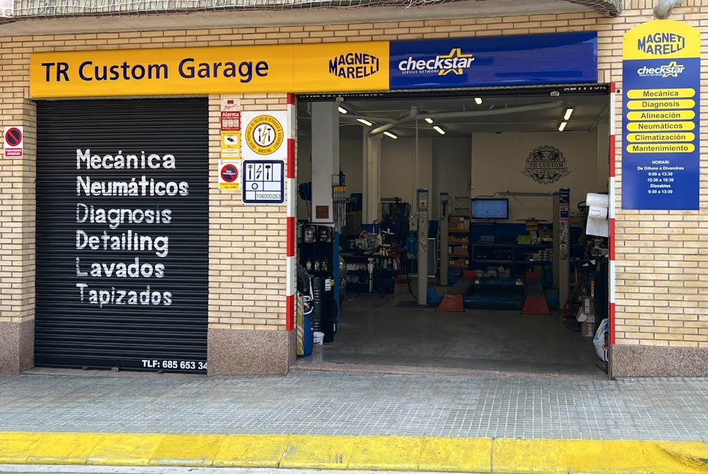 TR Custom Garage — Exterior
