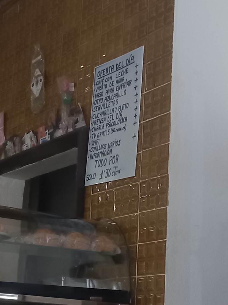 Bar El Aguila — Carta