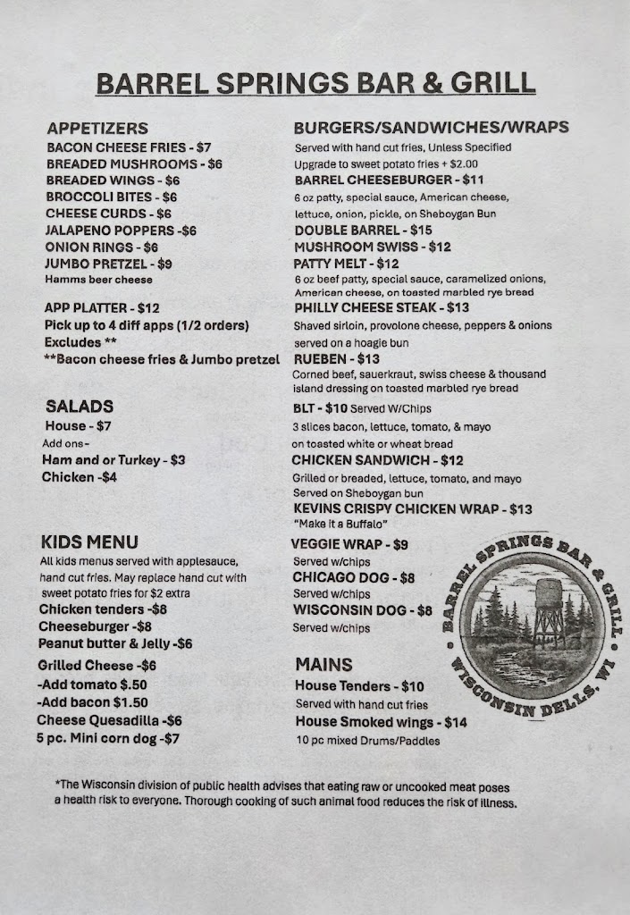  Barrel Springs Bar & Grill