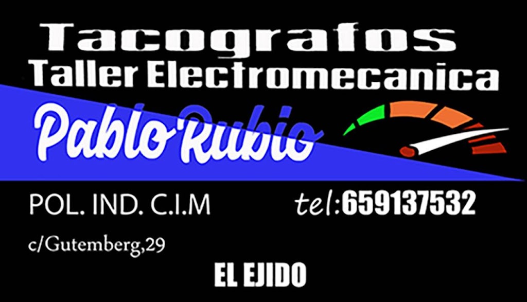 Tacografos,taller electromecanico Pablo Rubio