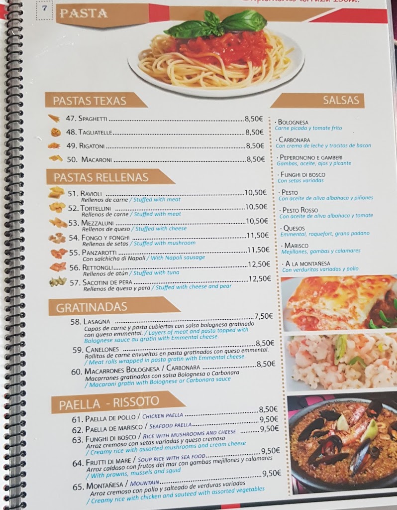 Restaurant TEXAS STEAKHOUSE — Carta