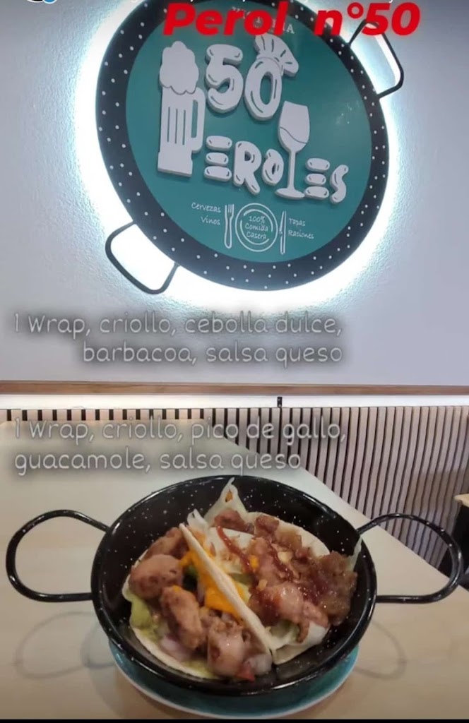 50 Peroles — Carta