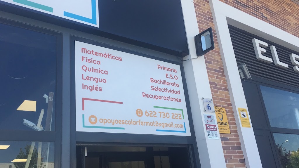 APOYO ESCOLAR FERMAT 2 — Del propietario