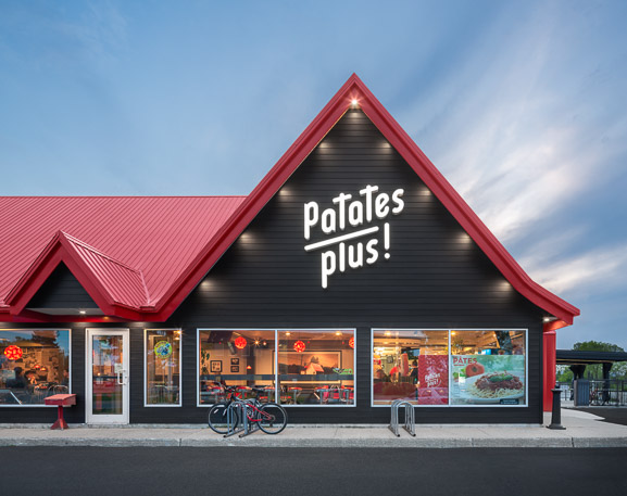 Restaurant Patates Plus in Québec City