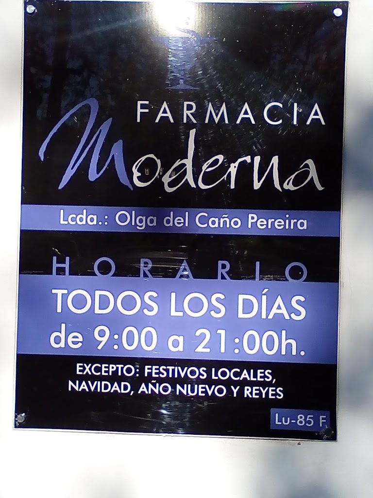 Farmacia Olga Del Cano Pereira — Todas