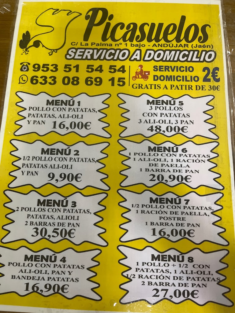 Asador picasuelos Andujar — Del propietario