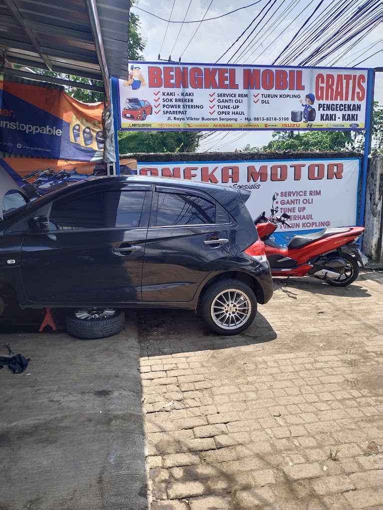 Bengkel mobil rigall jaya shock castem