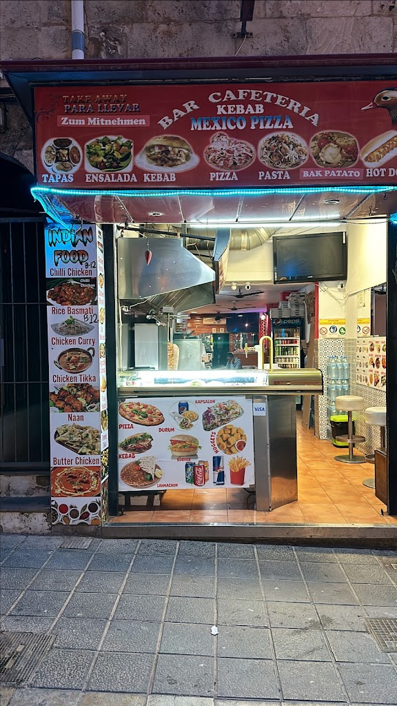Cafeteria Kebab Mexico Pizza