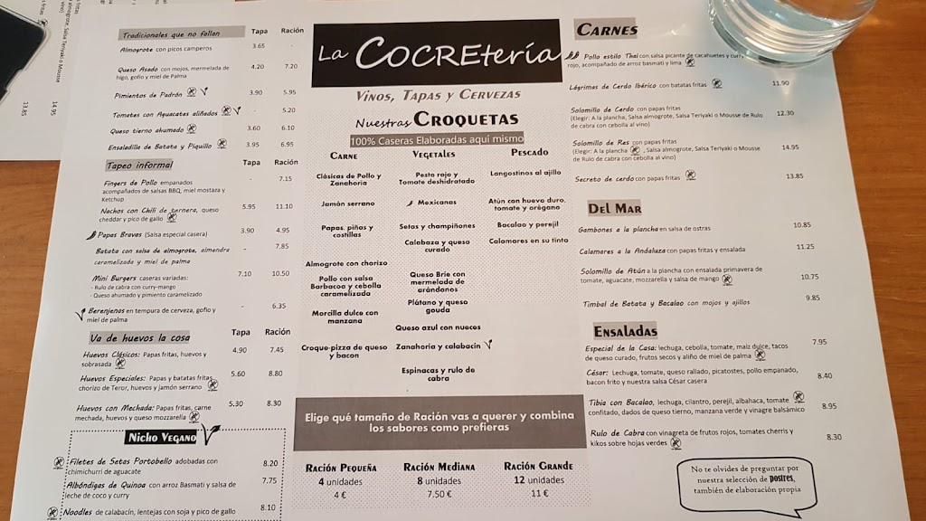 LA COCRE — Carta