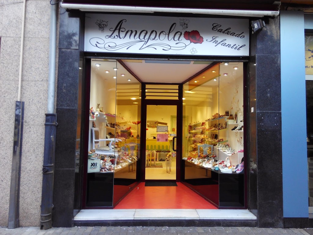 Amapola calzado infantil