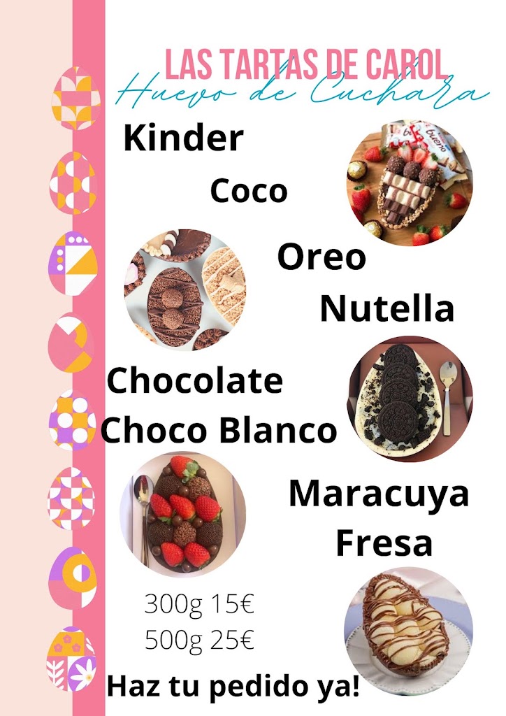 Carol Cafeteria — Carta