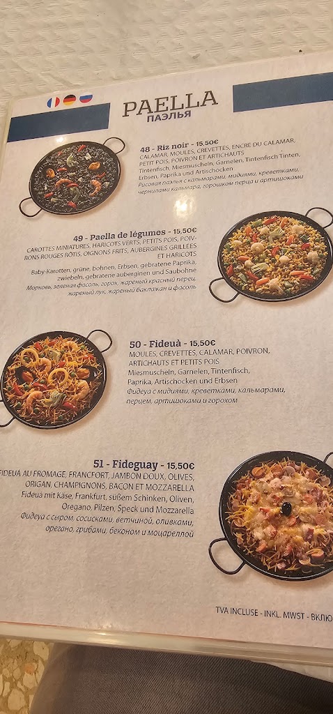 Cafe Restorant — Carta