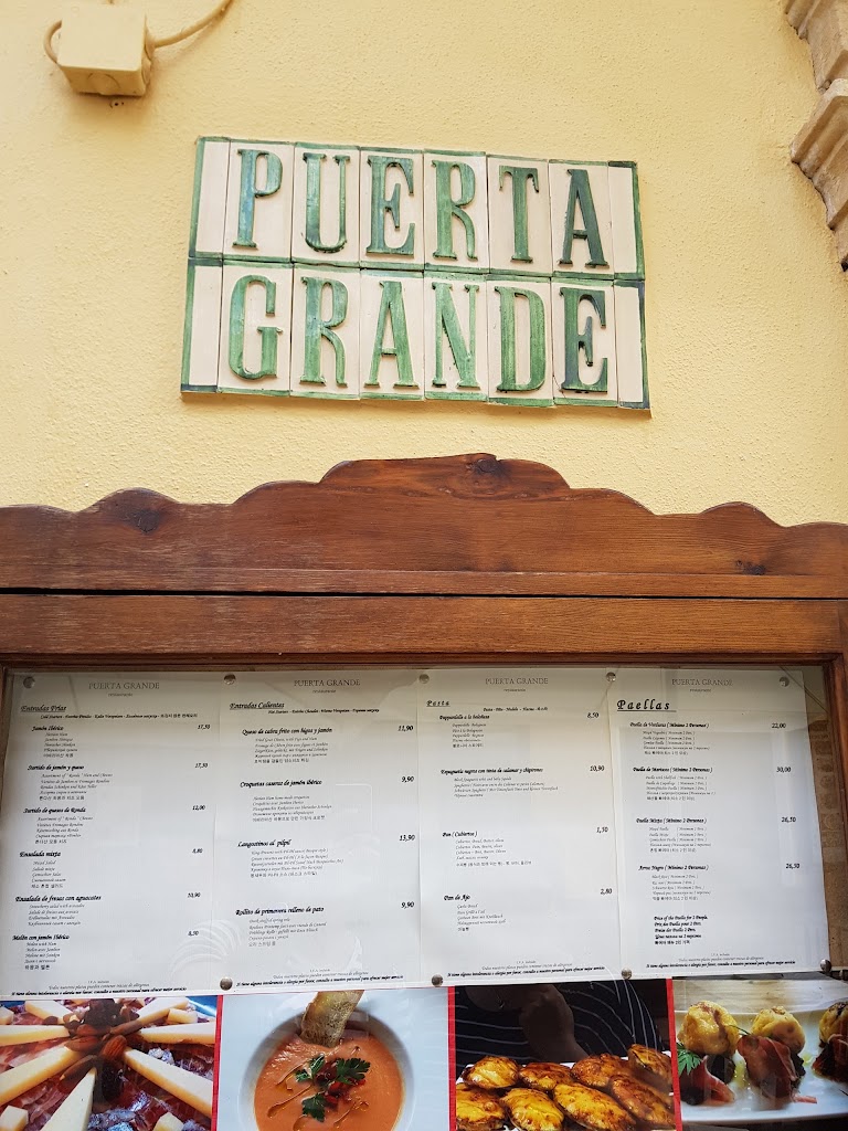 Puerta Grande — Carta