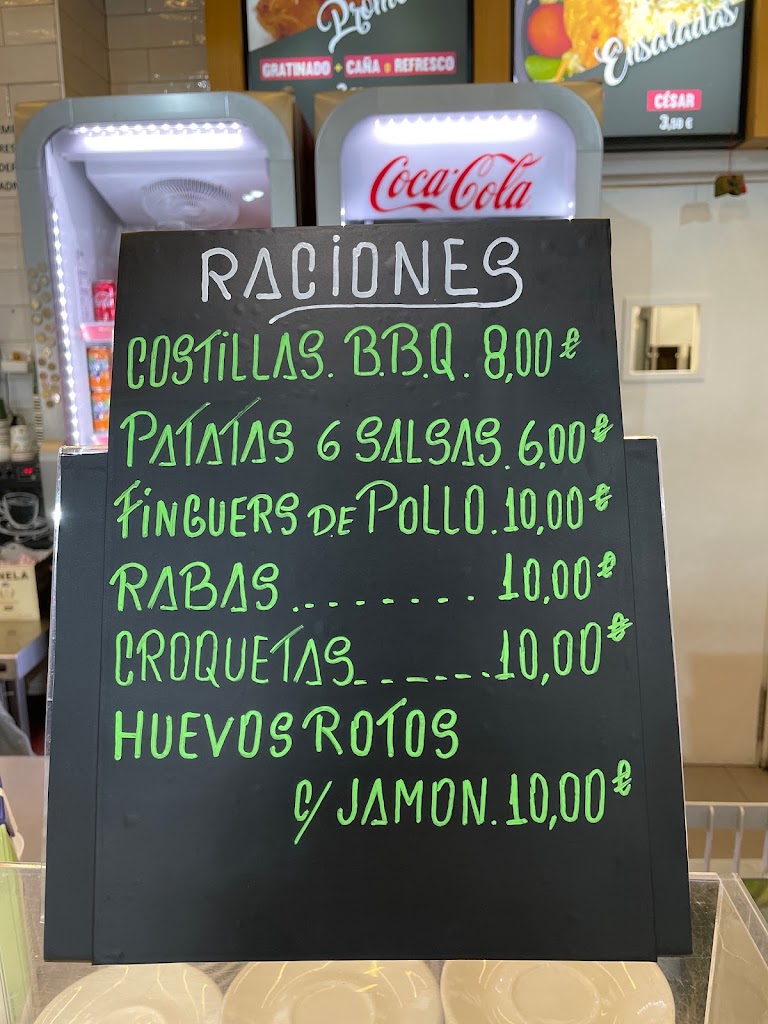 Restaurante Dulcinea — Carta