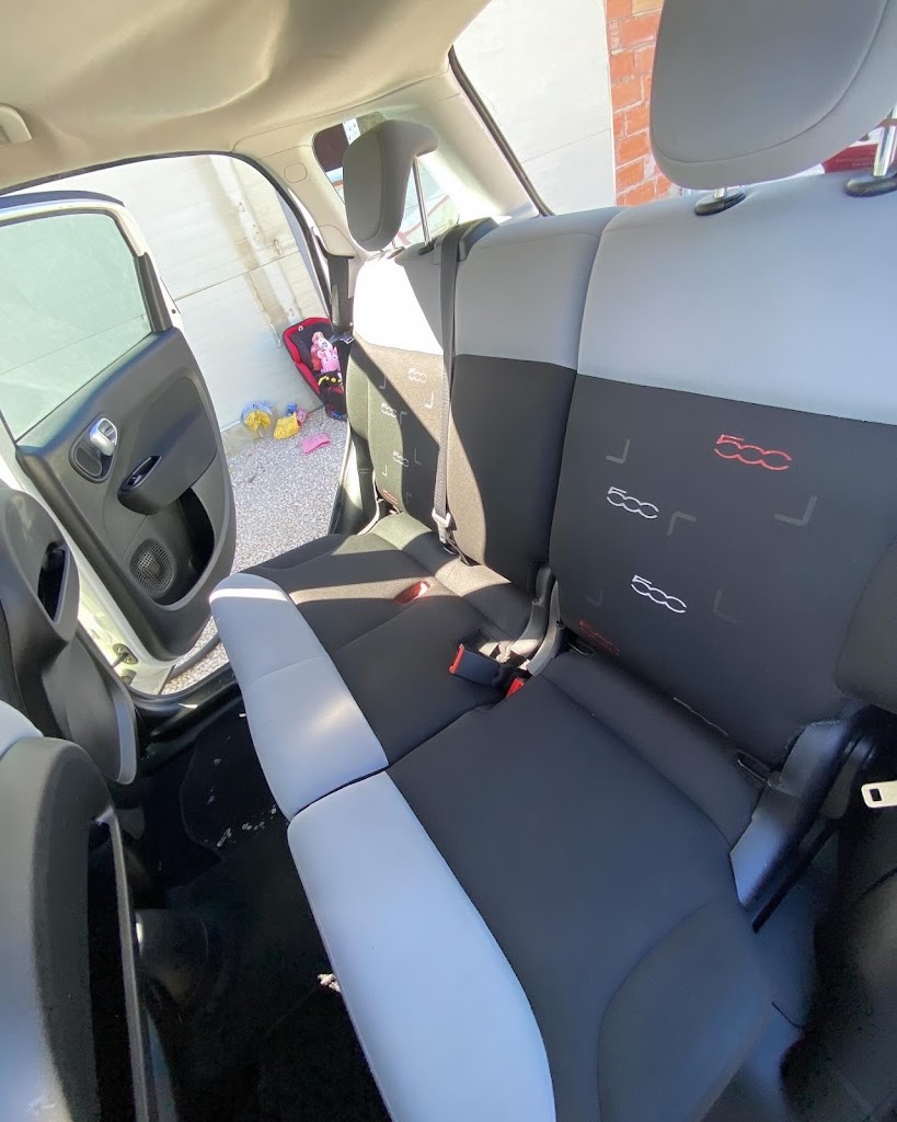 shiny car detailing a new car