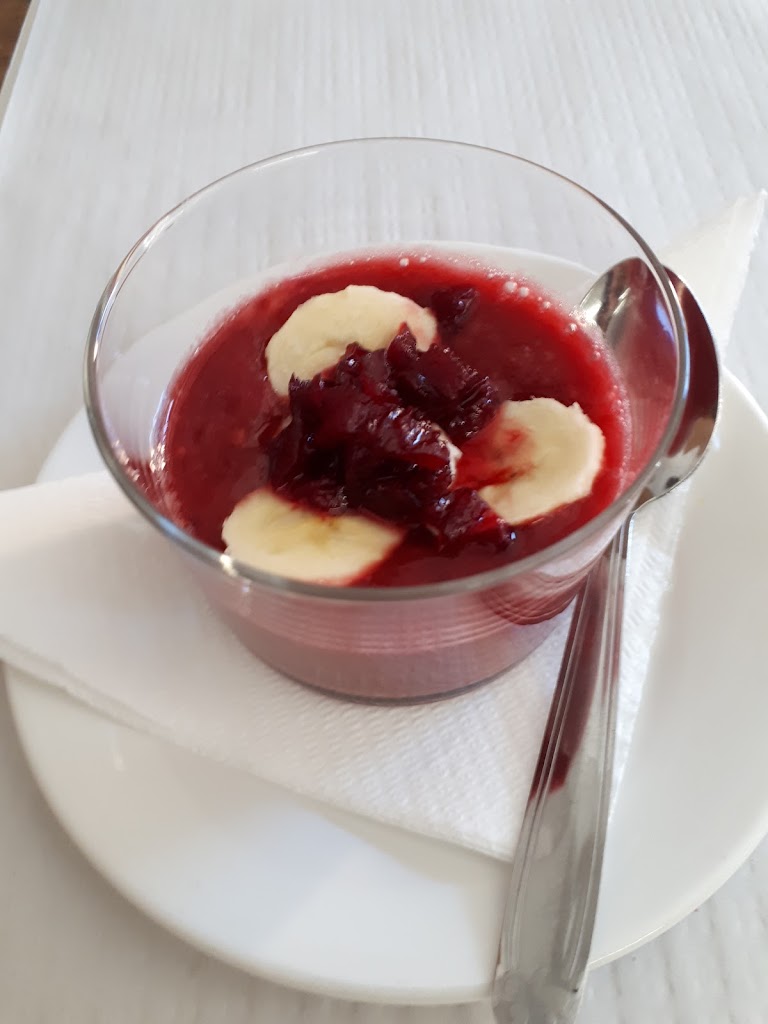 restorante halal Dydy Comida Marroqui — Panna cotta
