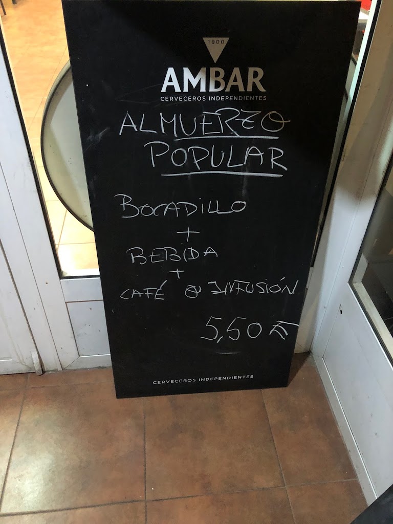 Bar Cerveceria Huelamo III — Carta