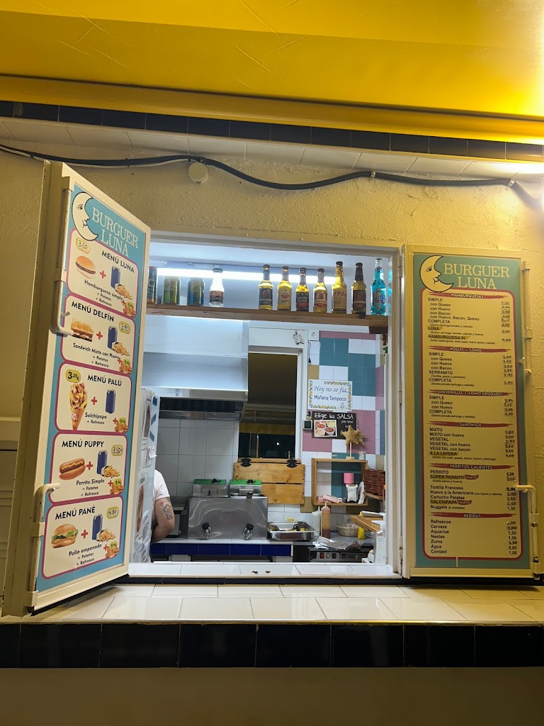 Burguer Luna — Carta