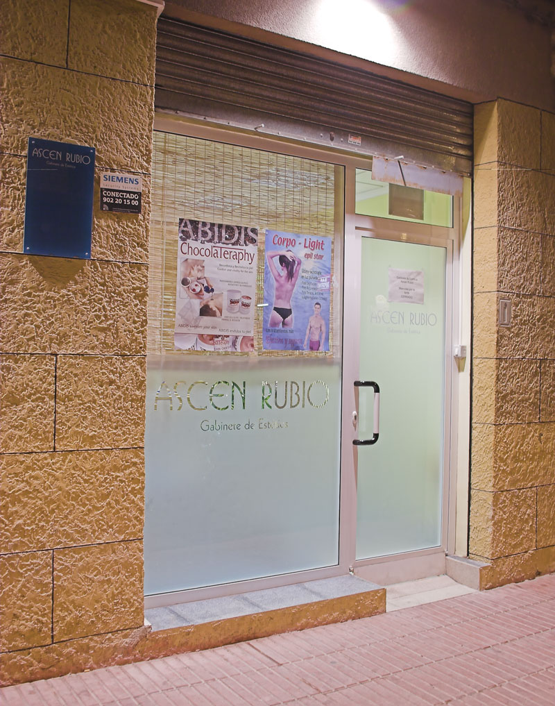 Ascen Rubio Gabinete Estetica — Exterior