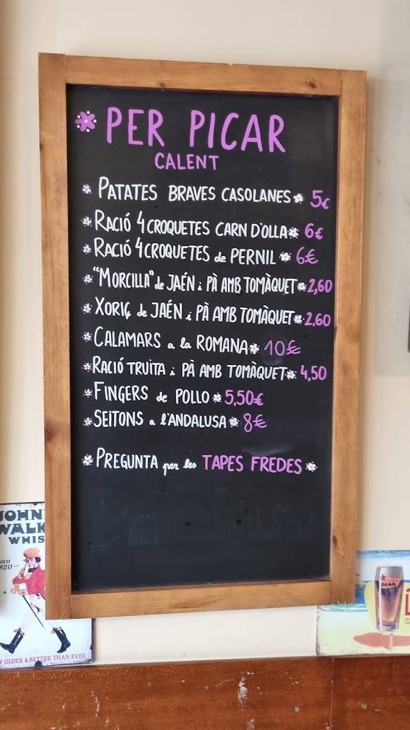 Cafeteria Restaurant El Veral — Carta