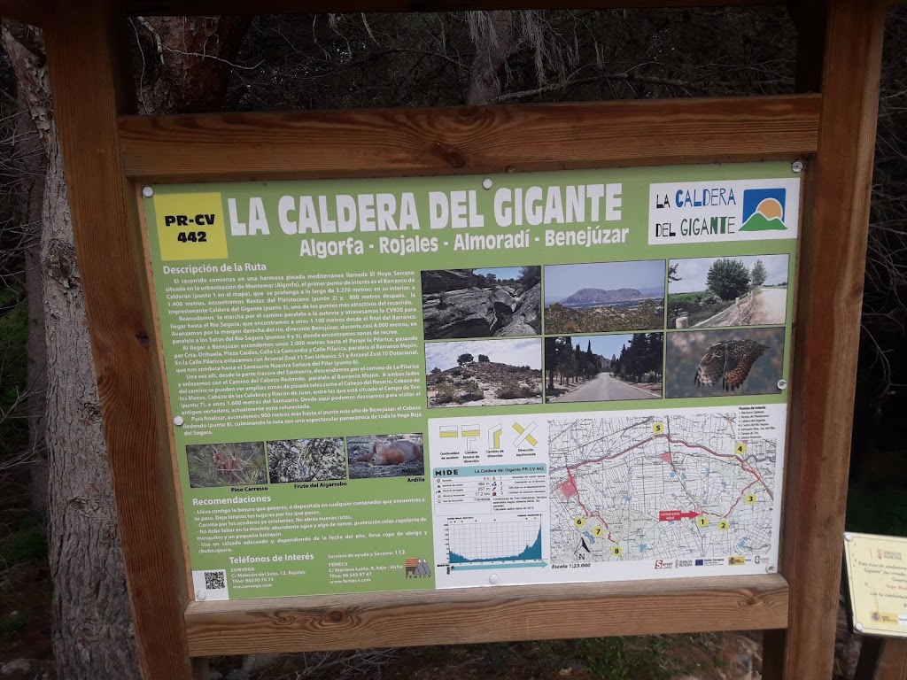 Ruta PR-CV 442 La Caldera del Gigante