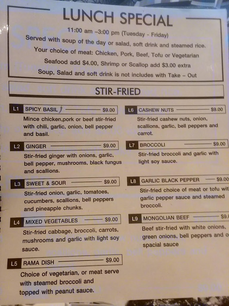 Bangkok Thai and Sushi