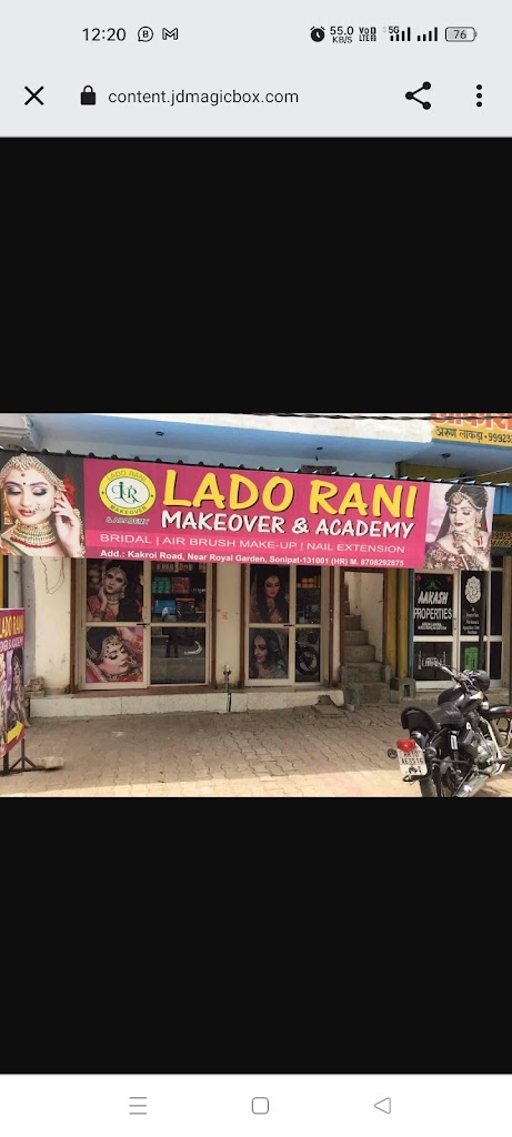 Lado Rani Makeover And Academy