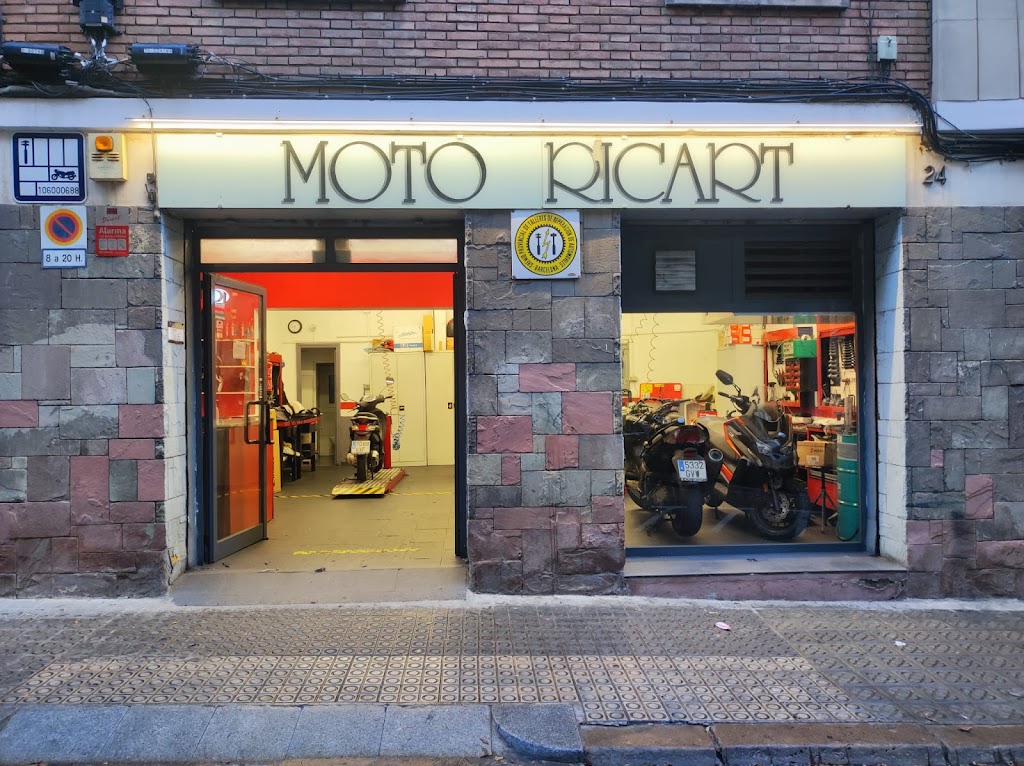 Moto Ricart — Del propietario