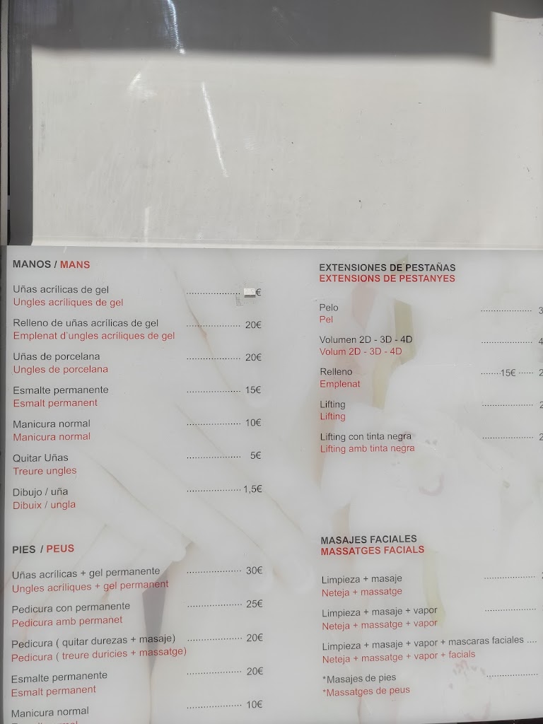 Una Amposta Anhlucky — Carta