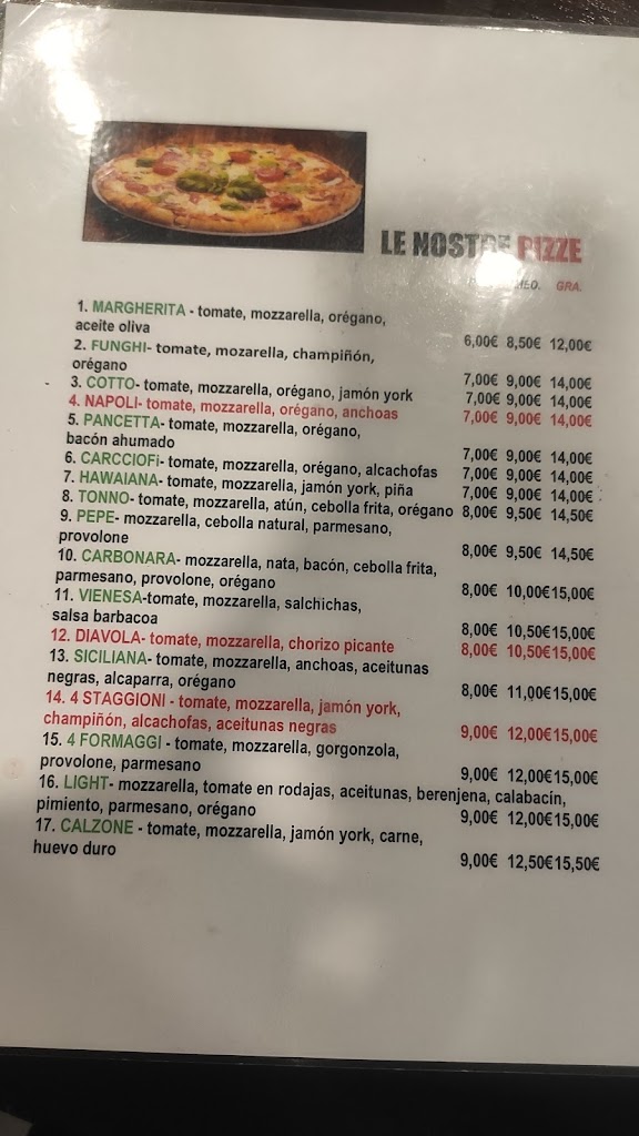 Sapori e Delizie Di Claudio — Carta