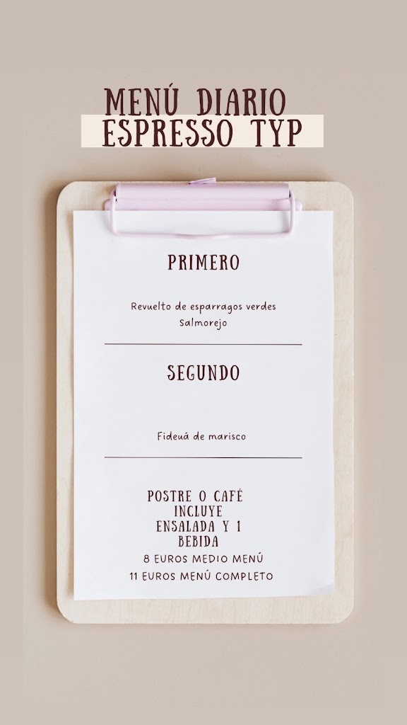 Espresso Typ — Carta
