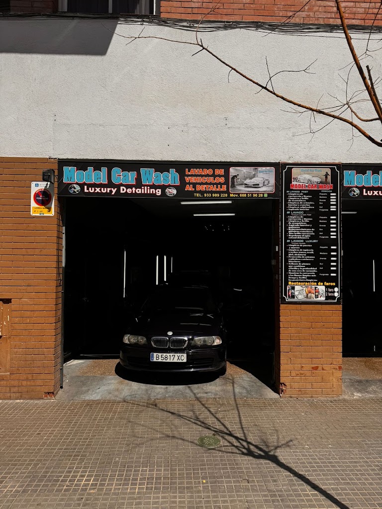 Model Car Wash — Exterior
