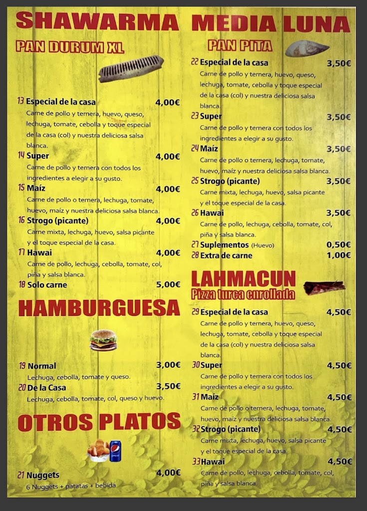 Kebab IsTurk — Carta