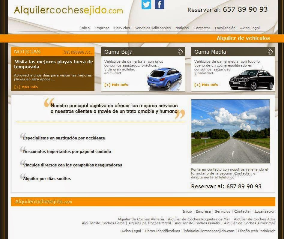 AlquilerCochesEjido.com — Segmento F