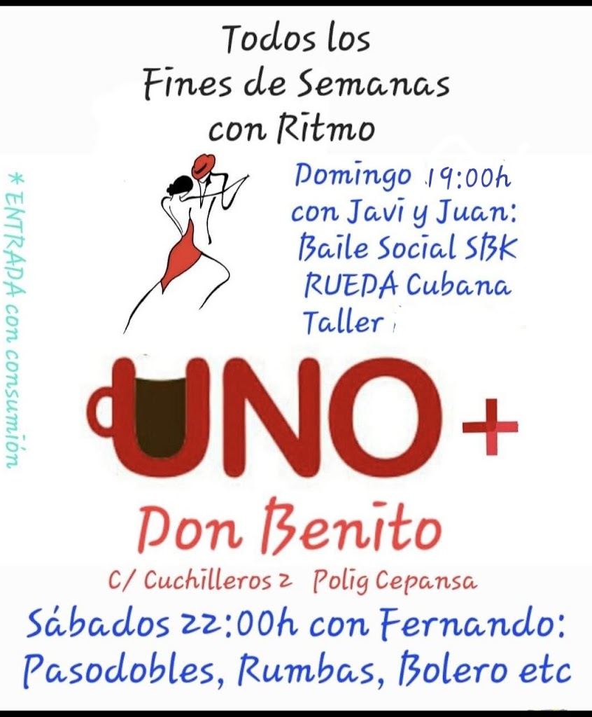Cafe Bar Uno + — Carta