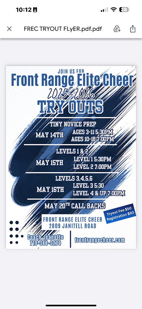  Front Range Elite Cheer FREC