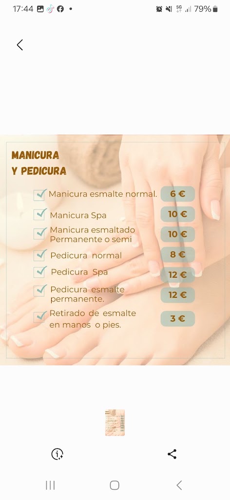 Teffy Estetica — Carta