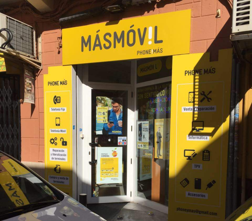 Phoneymas Distribuidor autorizado Masmovil Quart de Poblet