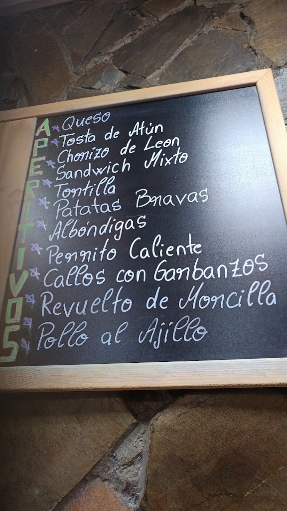 Bar Claudia — Carta