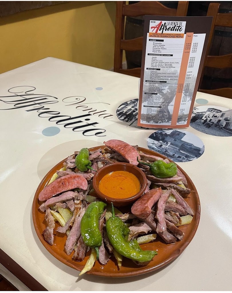 Restaurante Venta Alfredito — Carta